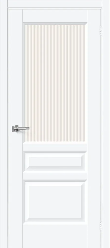 Фото Межкомнатная дверь Неоклассик-35 White Silk BR5660