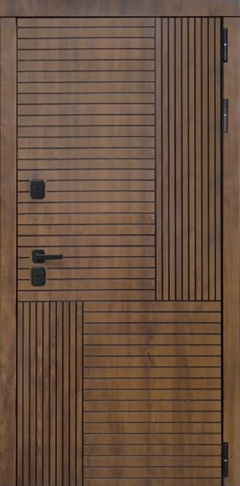 Фото Дверь ДвериПРО Авеста Лаура-2 (16мм, мореный дуб) DPRO195998